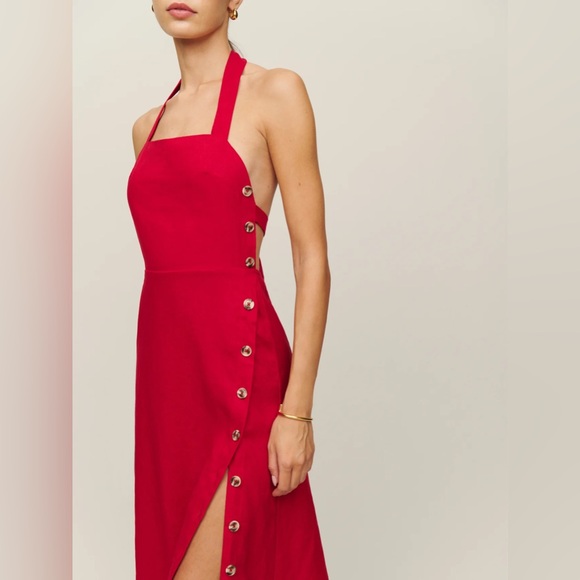 Mara Linen Dress NWT by Reformation🍒 - Picture 4 of 5
